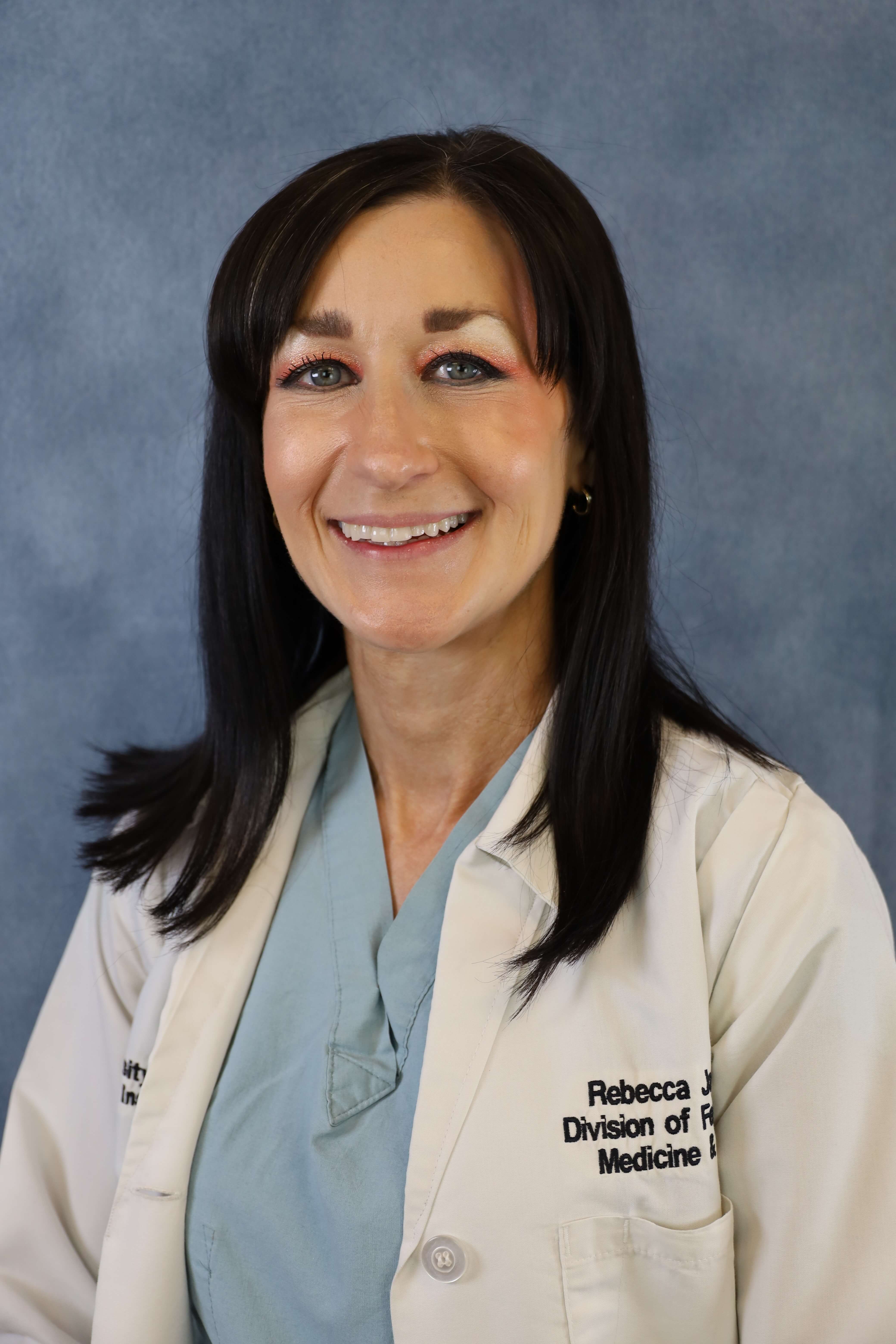 James, Rebecca, MD